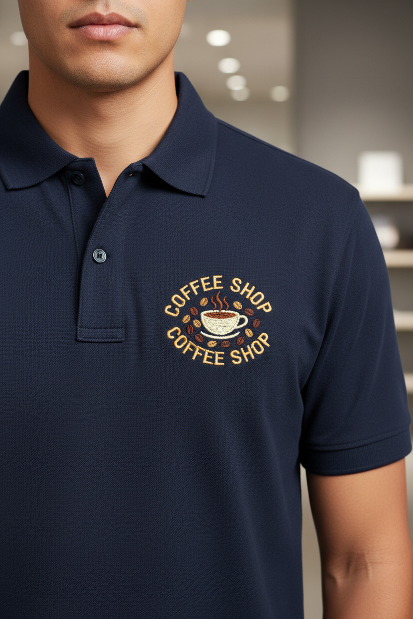 Custom Embroidered Polo