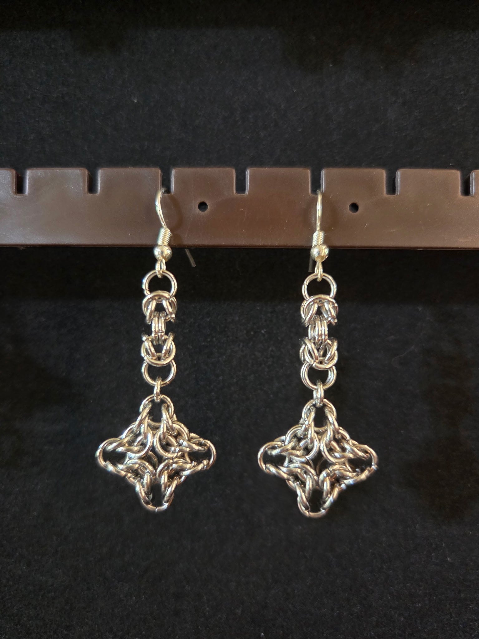 Wildflower Chainmaille — Handmade Earrings by Niko