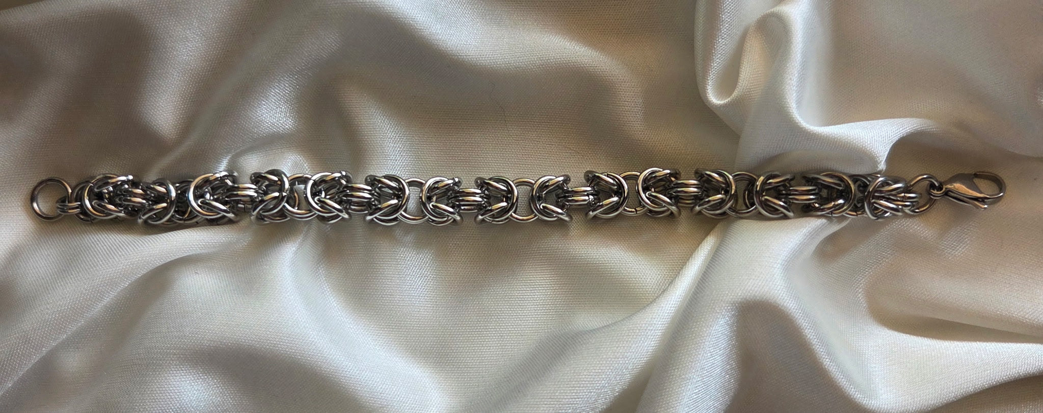 Bold Byzantine Bracelet — Handmade by Niko