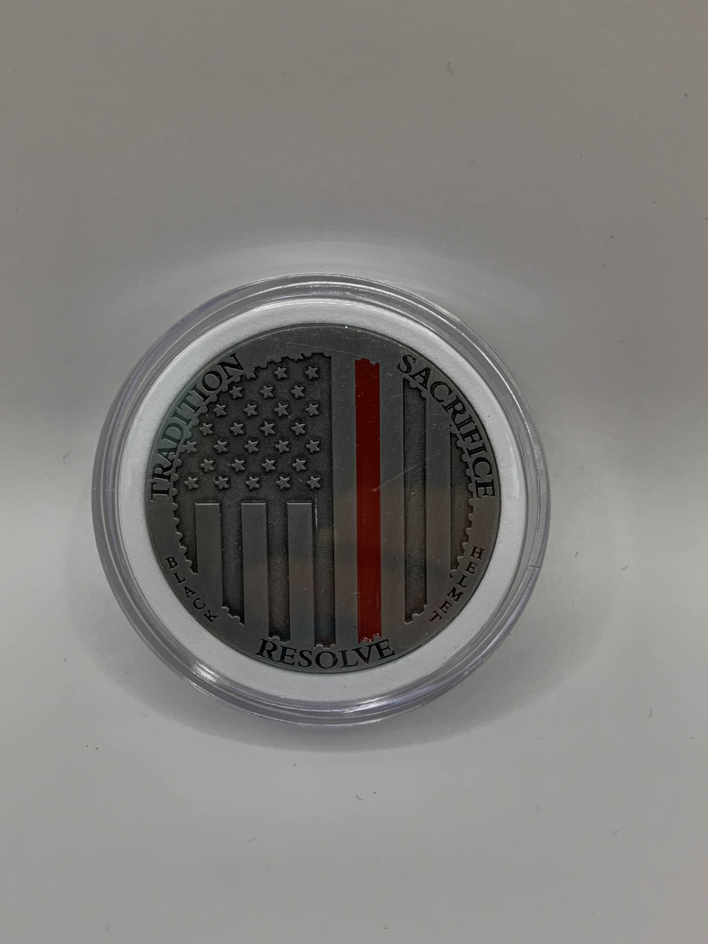 On These Principles We Stand | Black Helmet Challenge Coin