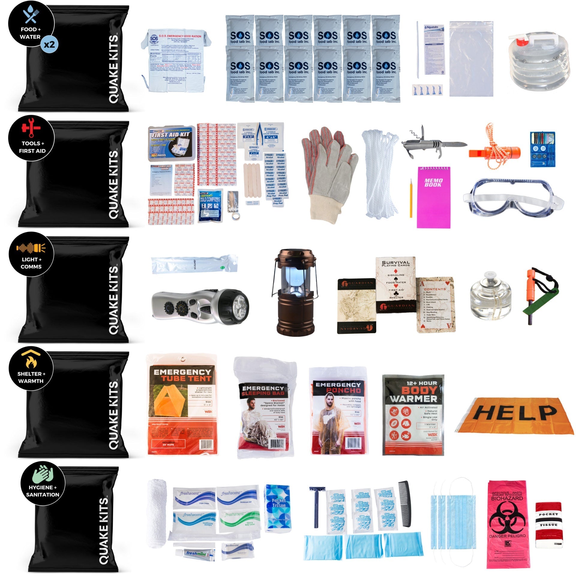 1 Person Hurricane Kit