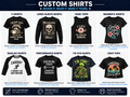Custom T-Shirt | Personalized Logo & Design