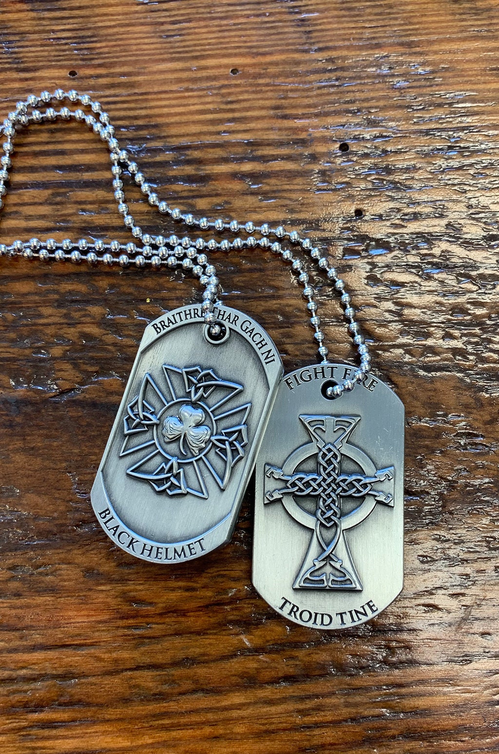 Braithre Thar Gach Ni - Brotherhood Before All Irish Dog Tag